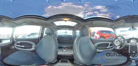 2006 Mini Cooper z USA, uszkodzony, nr VIN WMWRC33516TJ77233